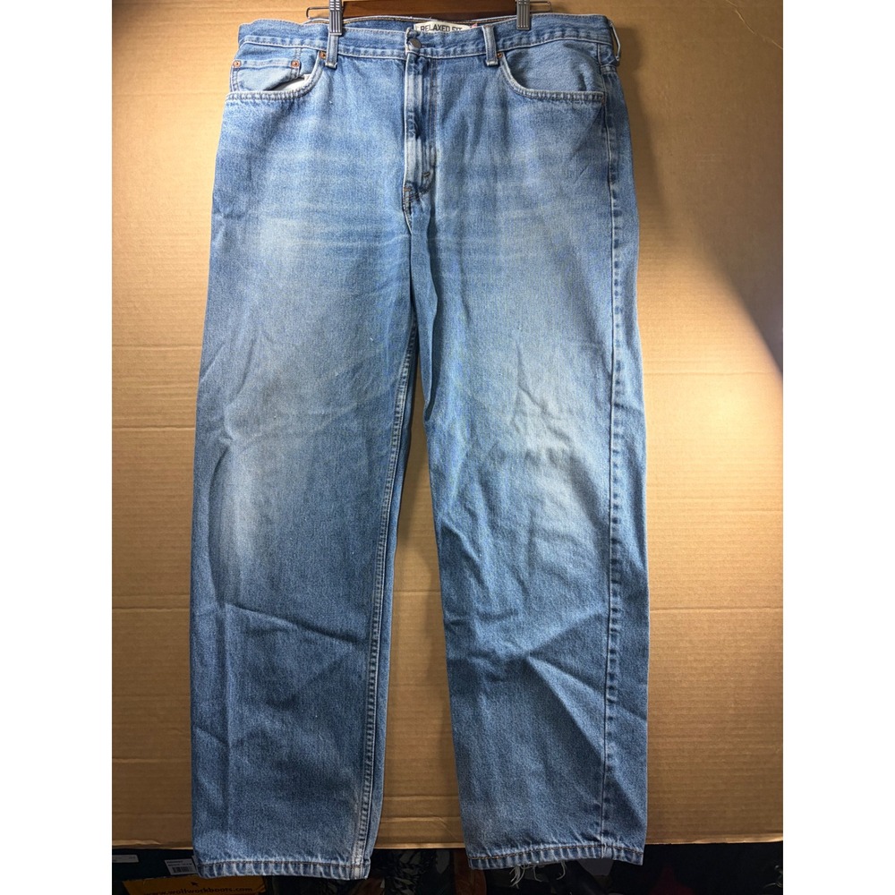 Levi's 550 Jeans Mens 40x30 Blue Relaxed Fit‎ Tapered Leg Denim Pants